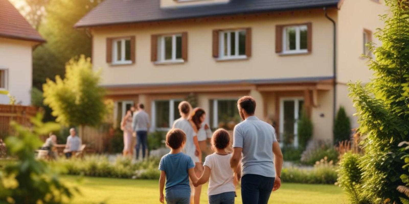Demanda de casas unifamiliares nuevas en familias migrantes